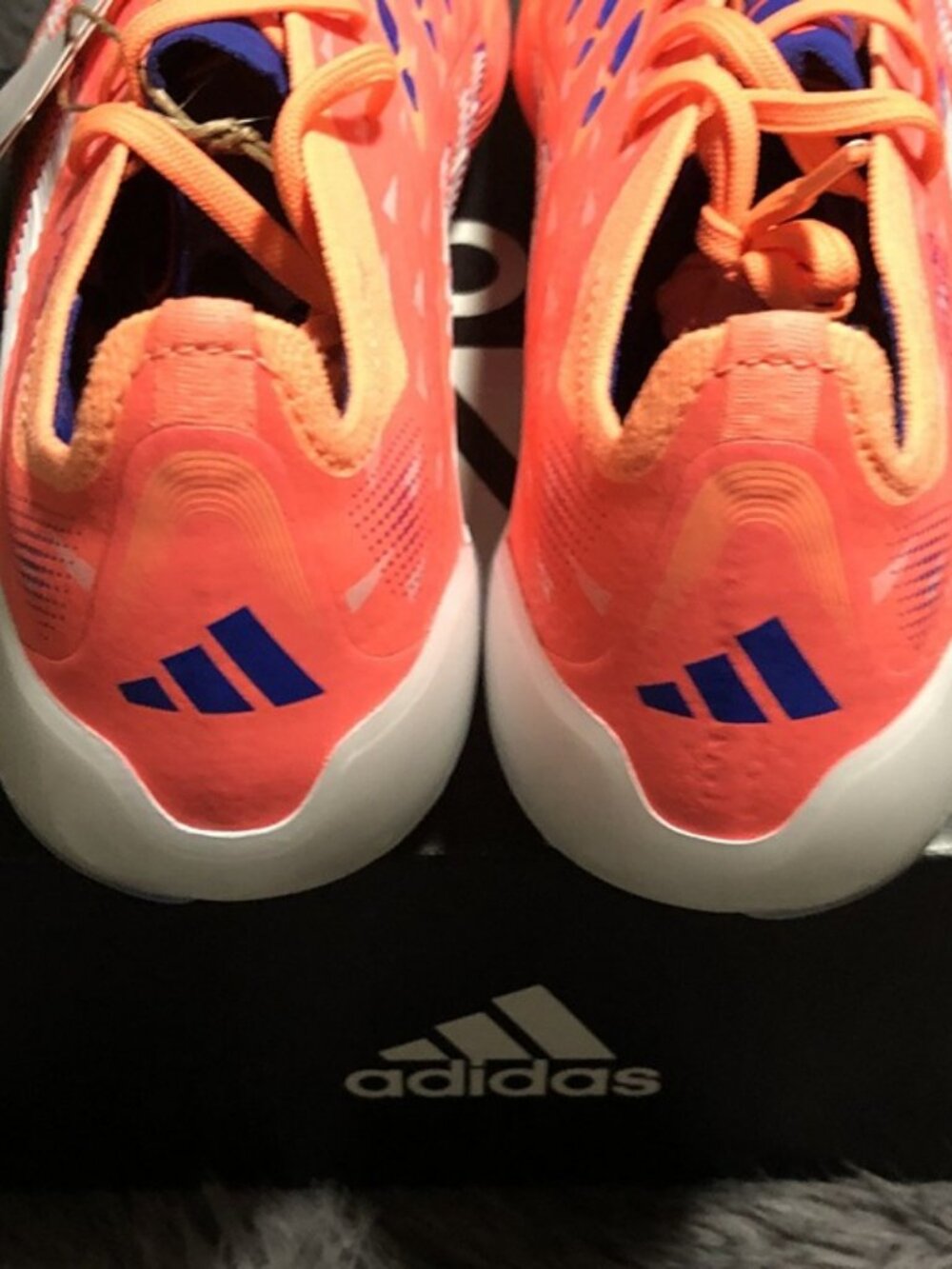 Adidas Predator Elite FG Soccer Cleats Coral Blaze Pack JI1083 Men's Sz 7.5 NWT - Picture 4 of 5